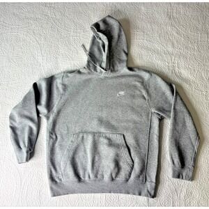 Nike Men Sportswear Club Fleece Pull-Over Hoodie BV2654-063 Size Medium Men EUC